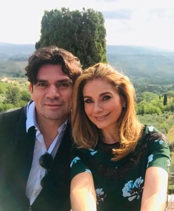 Jorge Salinas y su familia