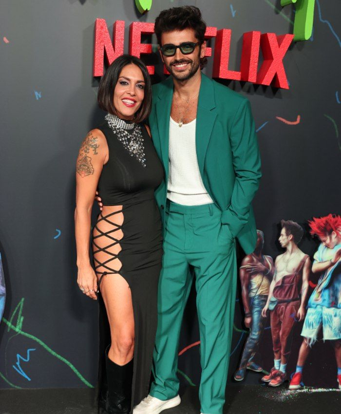 Lorena Castell y su novio