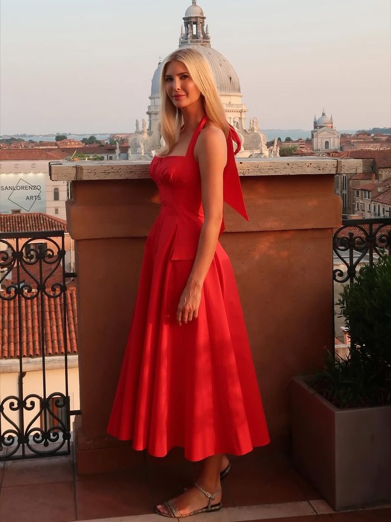  Ivanka Trump en Venecia antes de la boda de Jeff Bezos y Lauren Sánchez