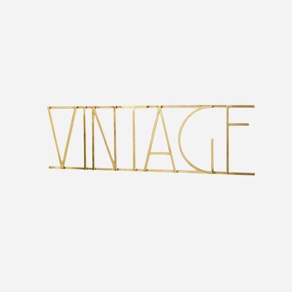 deco vintage pared
