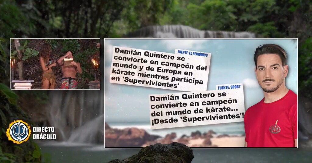 Damián Quintero en Supervivientes