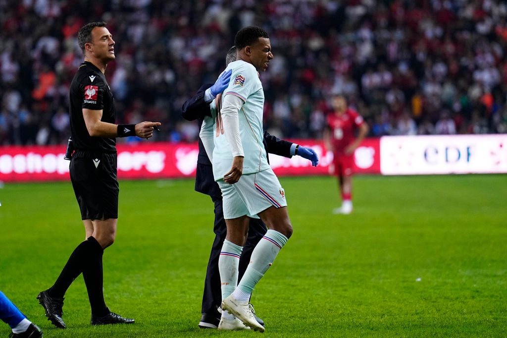 Kylian Mbappé causó baja en la Selección de Francia por un periodo entre 10 y 12 días.