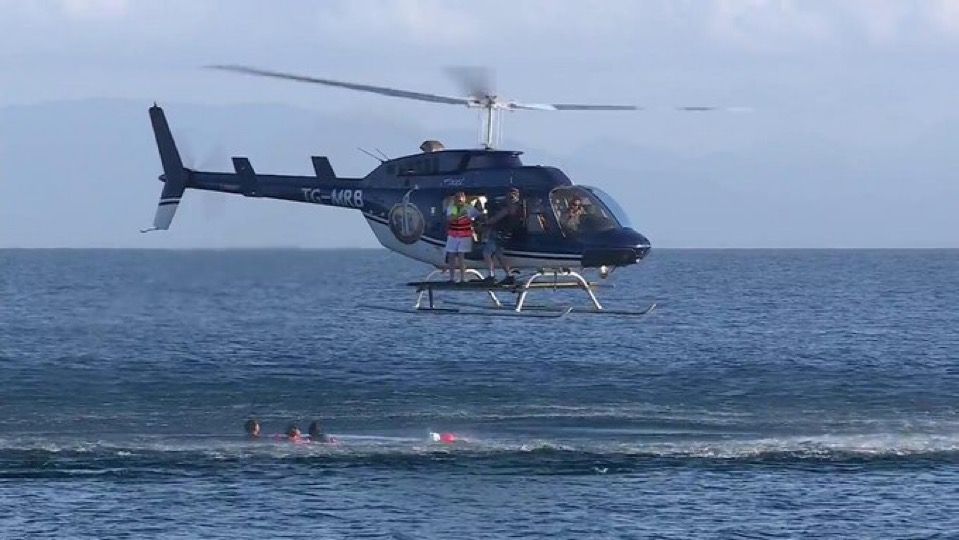 Supervivientes, los saltos desde el helicóptero que dan comienzo al programa 