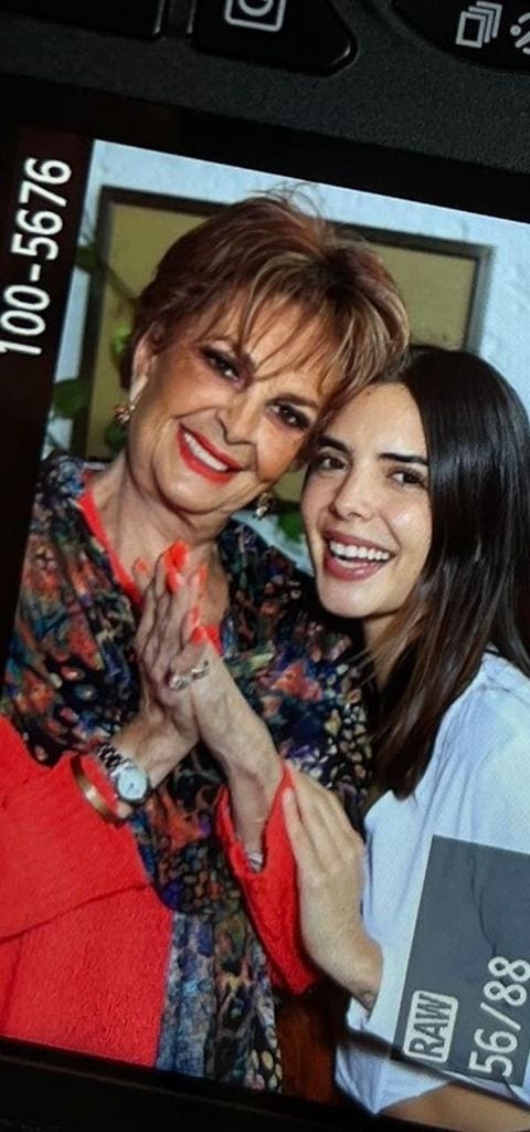 Talina y su nieta 