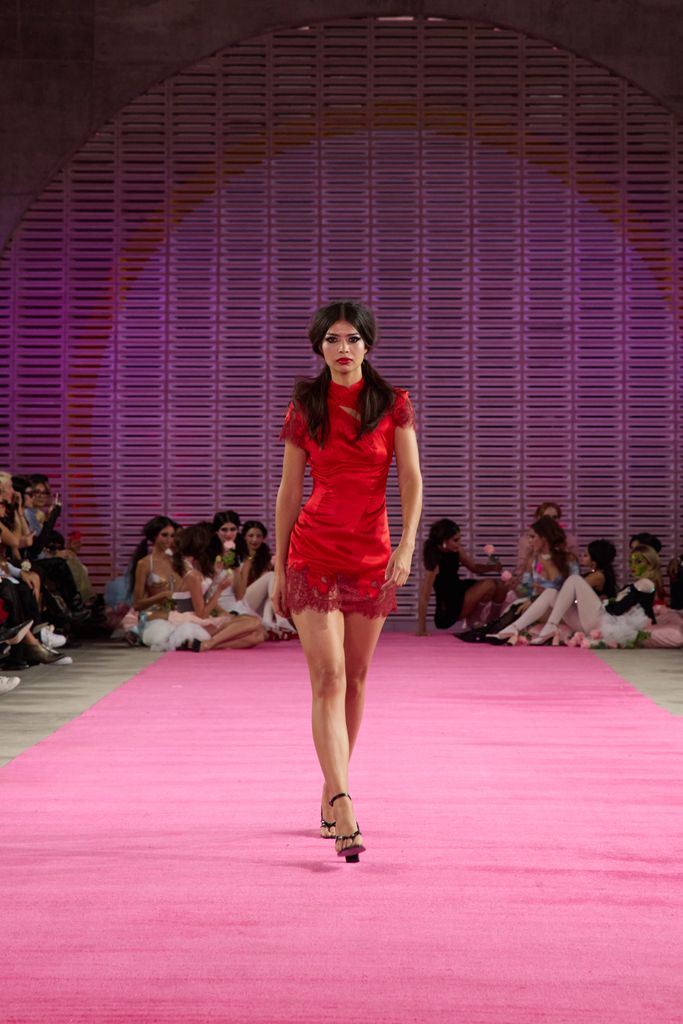 Look de la colección Primadonna, de Vanebon, presentado durante la Volvo México Fashion Week Guadalajara