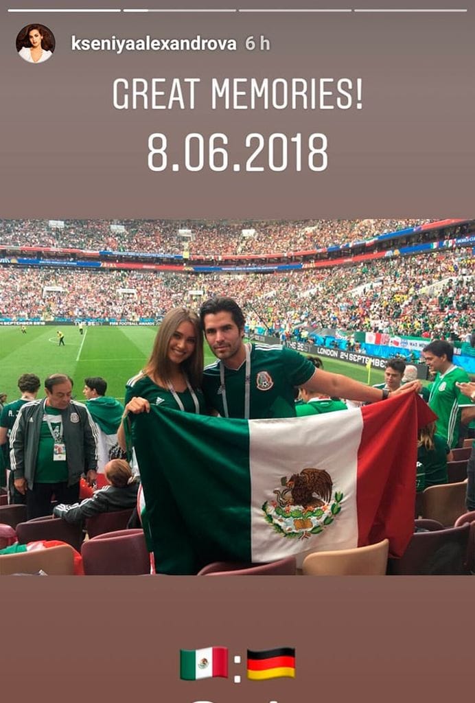 Eduardo Verástegui y Kseniya Alexandrova
