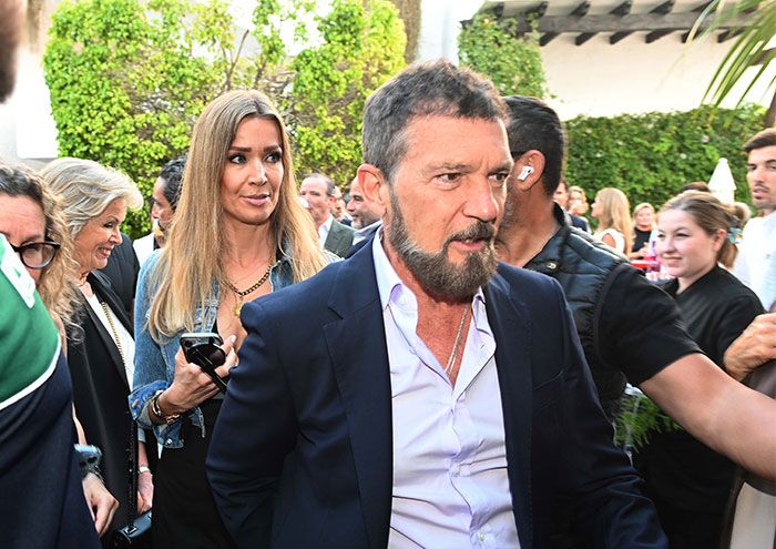 Antonio Banderas y Nicole Kimpel