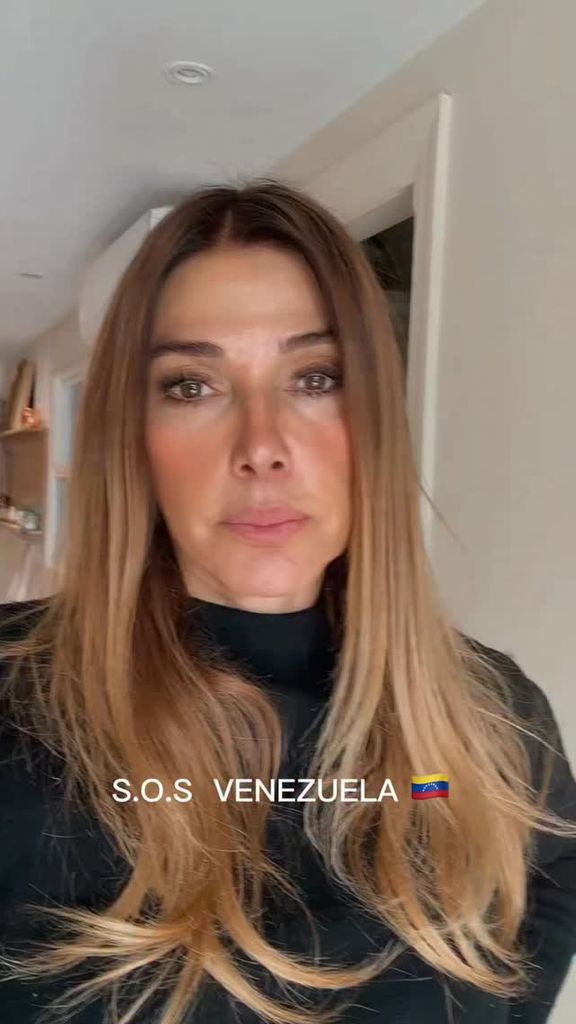 Catherine Fulop compartió un emotivo mensaje de apoyo en el que trasladó todo su cariño y fuerza al pueblo venezolano