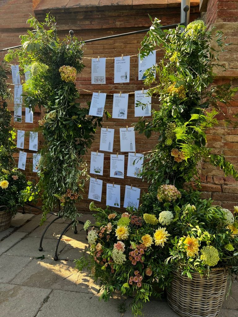 Ideas originales y muy bonitas para seating plan de boda