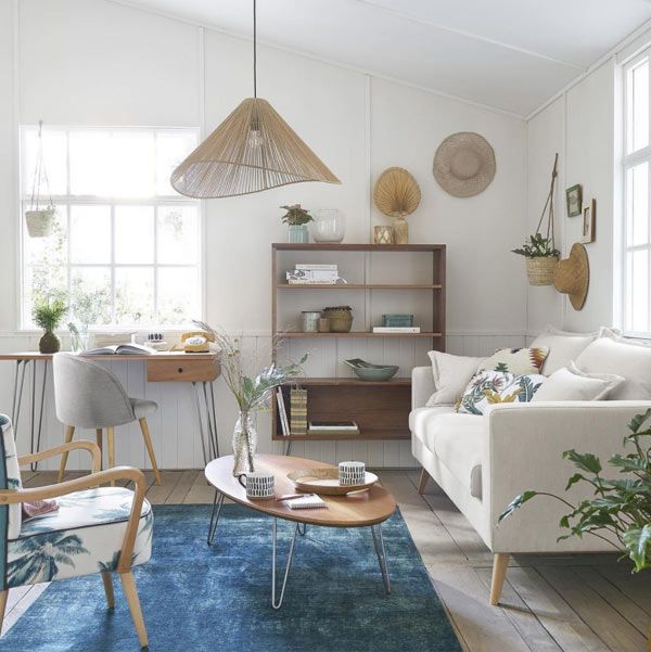 Salon decorado de maisons de monde