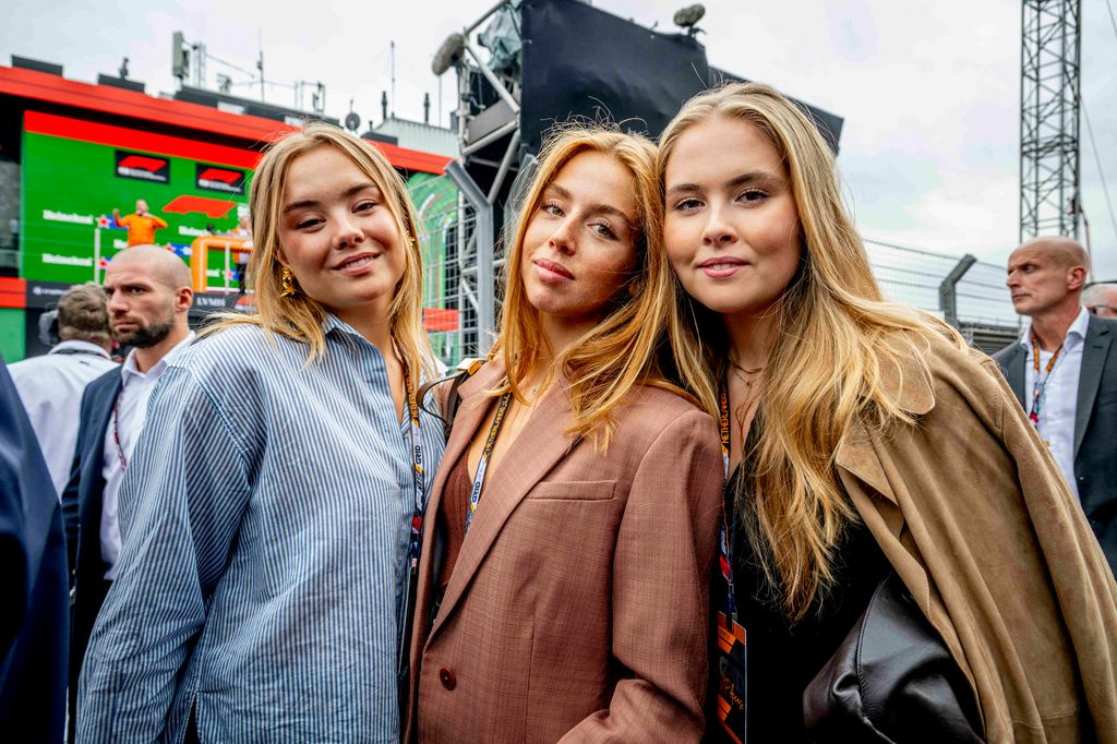Las princesas de Países Bajos en el Gran Premio de Fórmula 1 de los Países Bajos en Zandvoort 2025