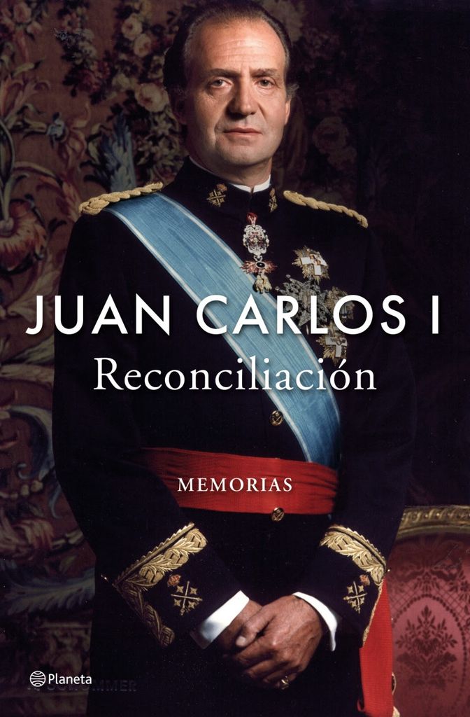 Portada del libro de memoria 'Reconciliación' del rey Juan Carlos 