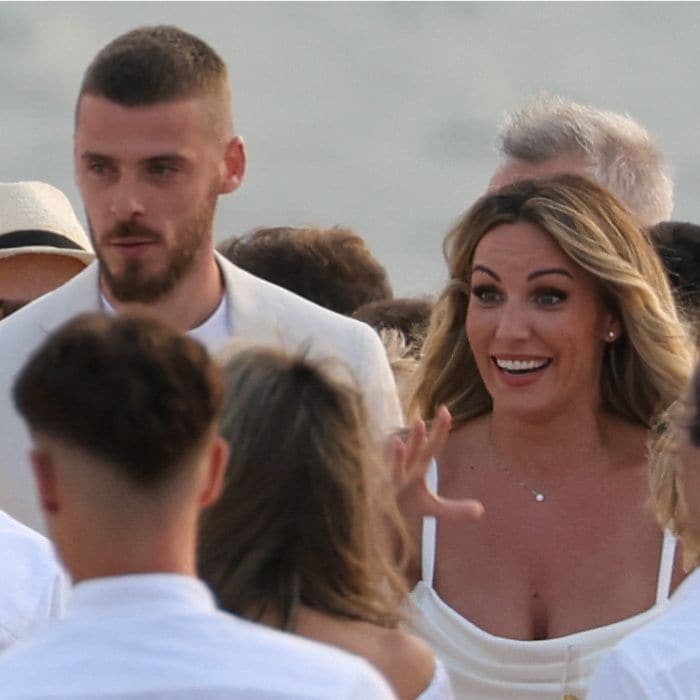 Edurne y David de Gea