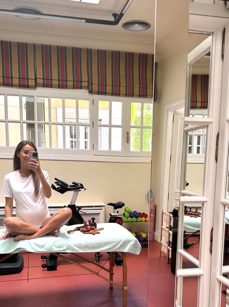 Ana Boyer, en la foto que compartía este lunes
