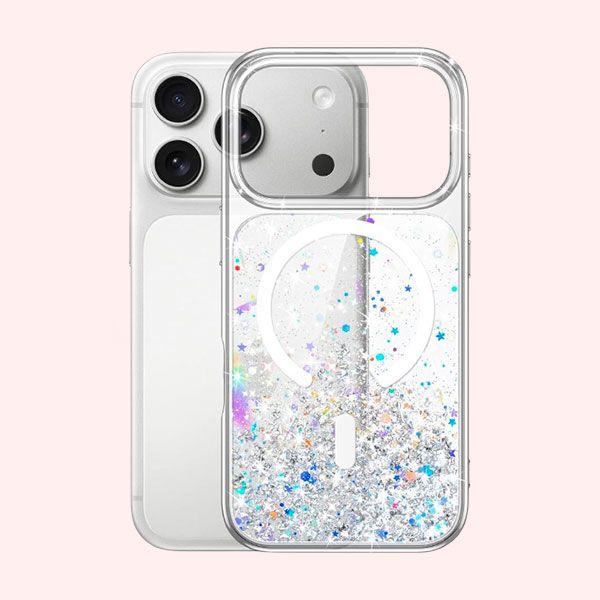 JETech Funda Glitter para iPhone 17 Pro