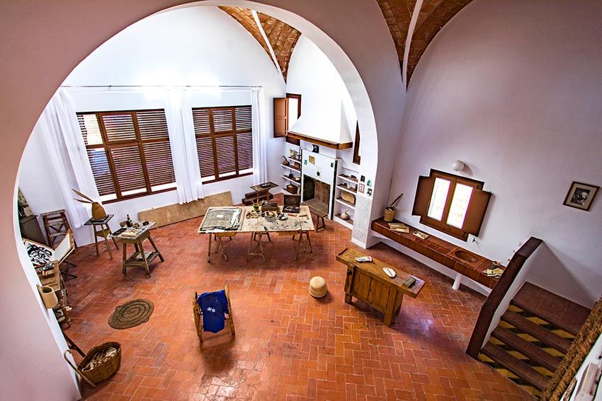 Taller Joan Miró en Mont Roig