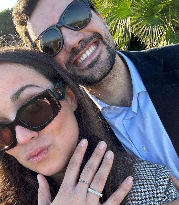 Carolina Monje y Álex Lopera en Instagram