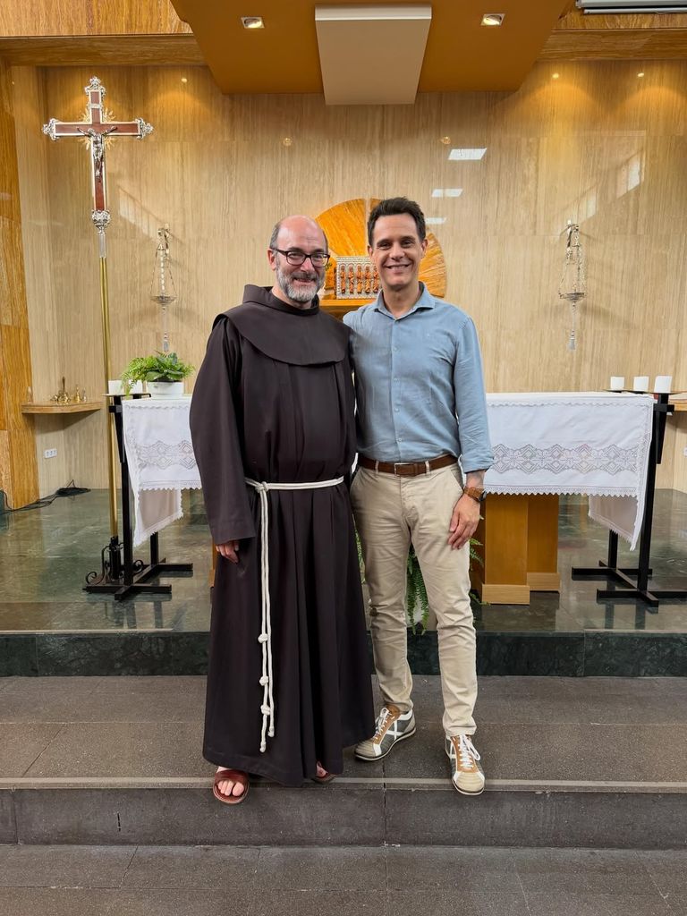 Christian Gálvez está muy vinculado a esta iglesia madrileña