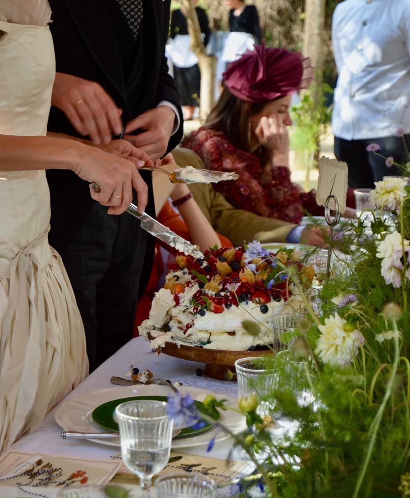 Tartas de boda pavlova