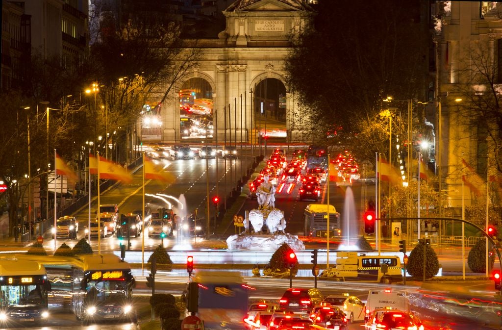 Semáforos en Madrid