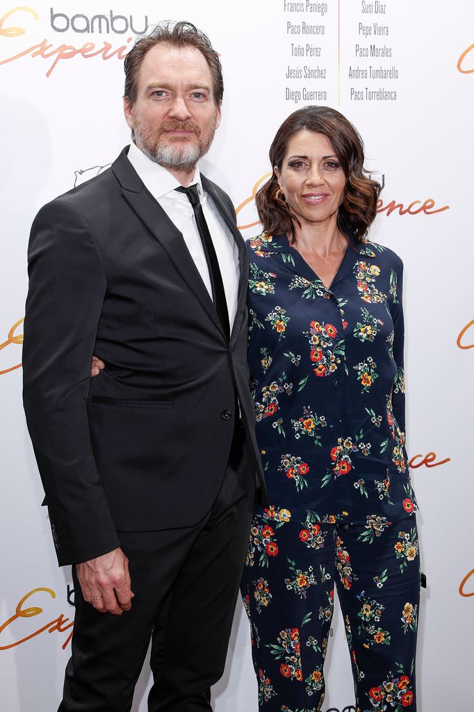 Alicia Borrachero y su marido