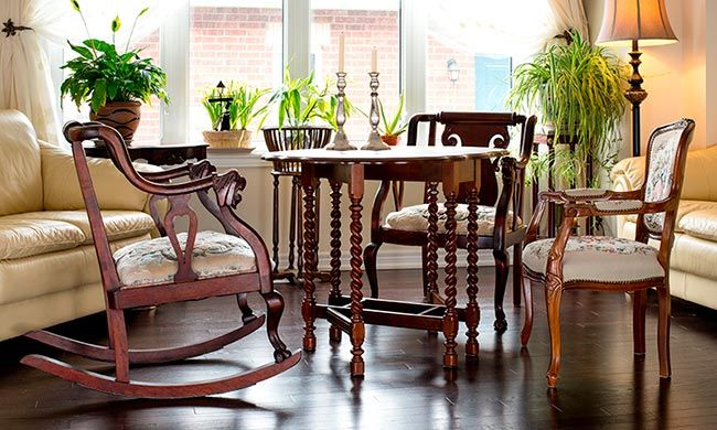 decoración colonial vintage
