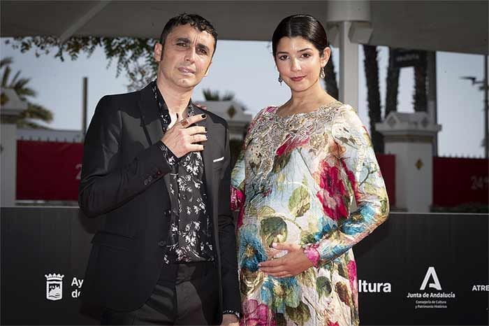 Canco Rodríguez y su pareja, Marta Nogal