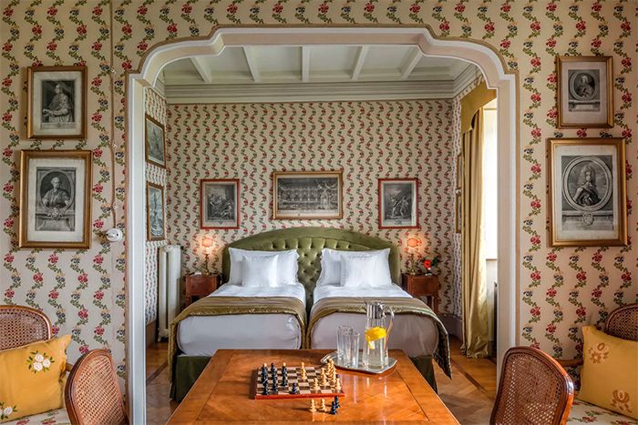 La villa cuenta con seis suites con todas las comodidades