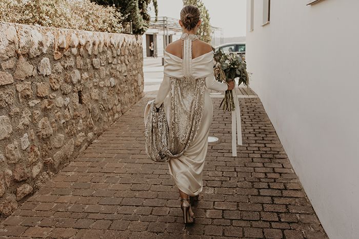 Look de novia bohemio