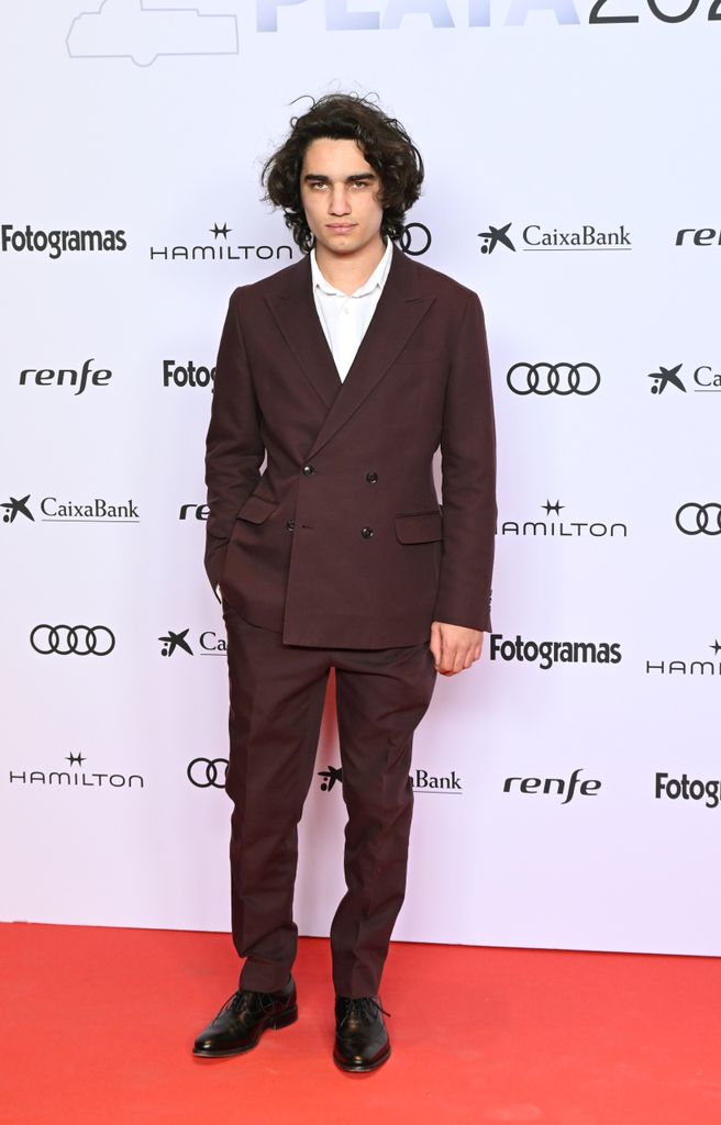 Nicolás Martos en los premios Fotogramas de Plata 