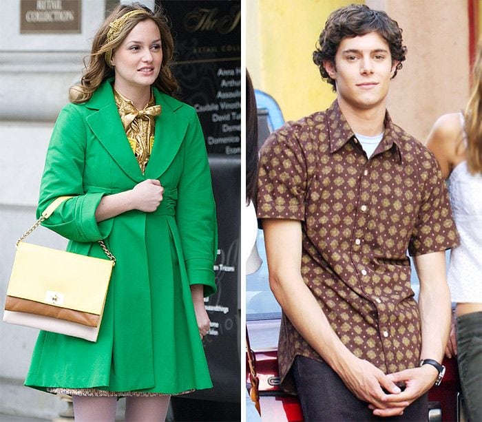 Leighton Meester y Adam Brody