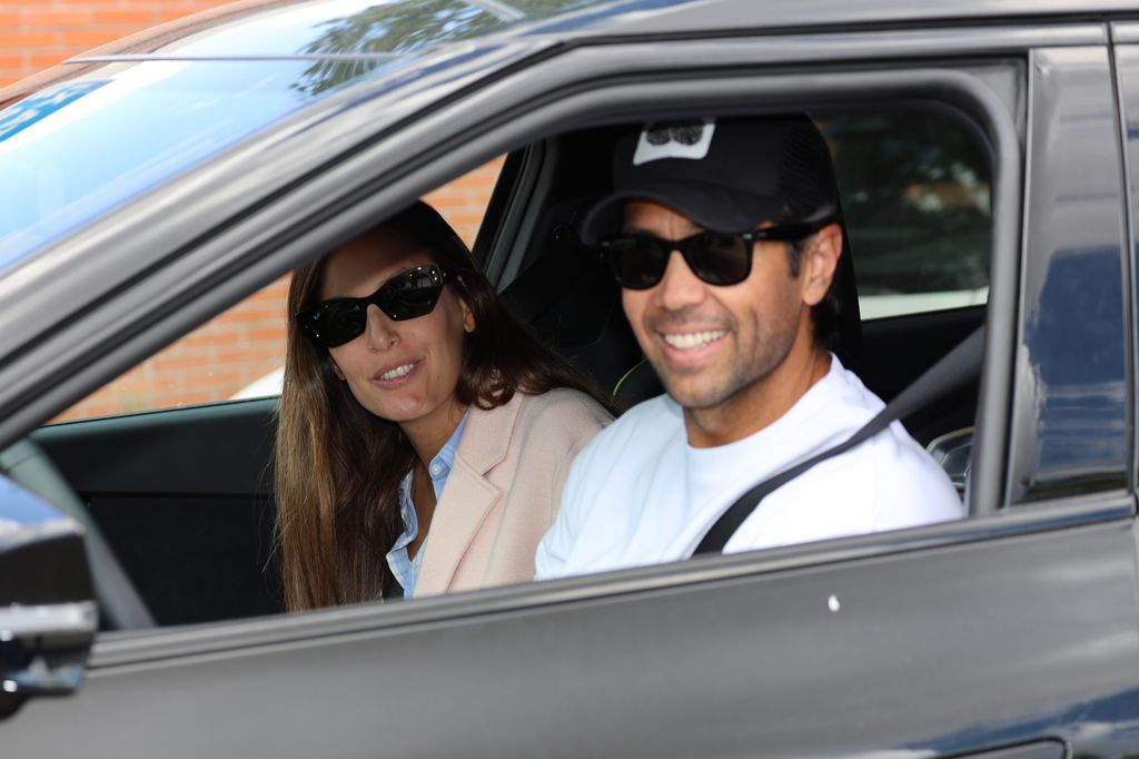Ana Boyer y Fernando Verdasco salen de la Clí­nica Ruber Internacional tras el nacimiento de su hija, a 05 de mayo de 2026, en Madrid (España)
