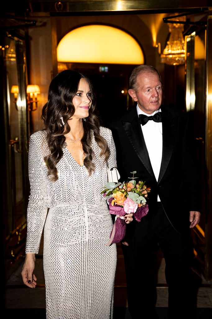 La princesa Sofía de Suecia en la Ceremonia del premio Marcus Wallenberg en el Gran Hotel de Estocolmo.