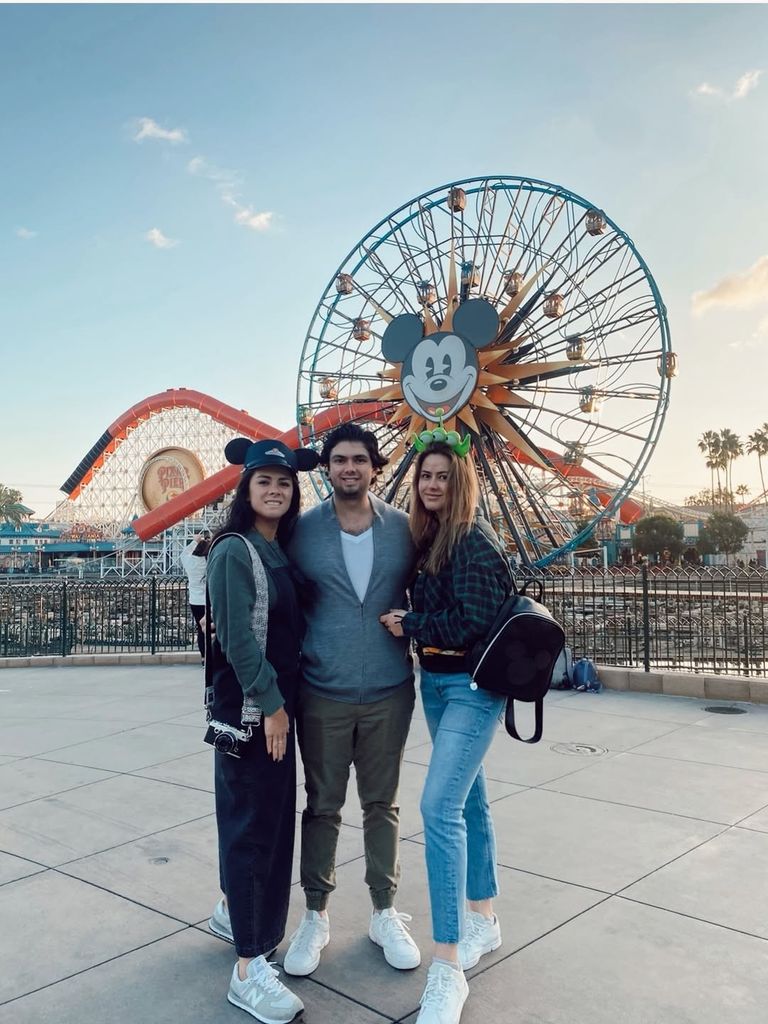 Paulina, Alejandro y Nicole Peña Pretelini.