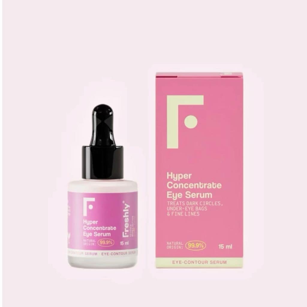 Contorno de ojos para ojeras y arrugas de Freshly Cosmetics