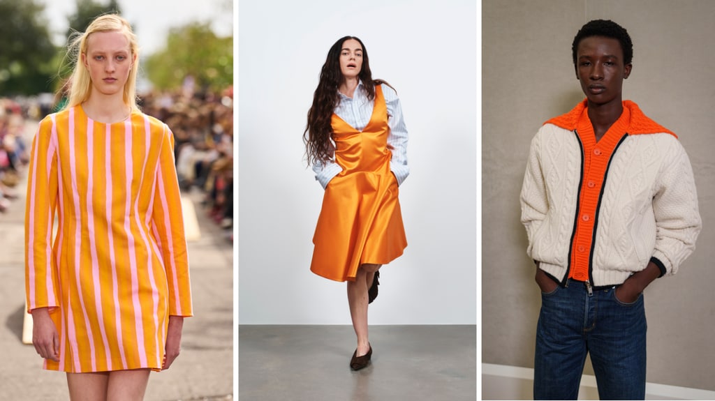 El naranja ha conquistado las pasarelas más importantes del mundo. 