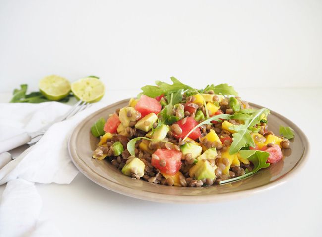 Ensalada de lentejas