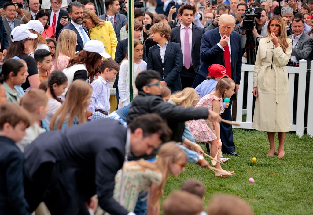 Carrera de huevos de Pascua en la Casa Blanca
