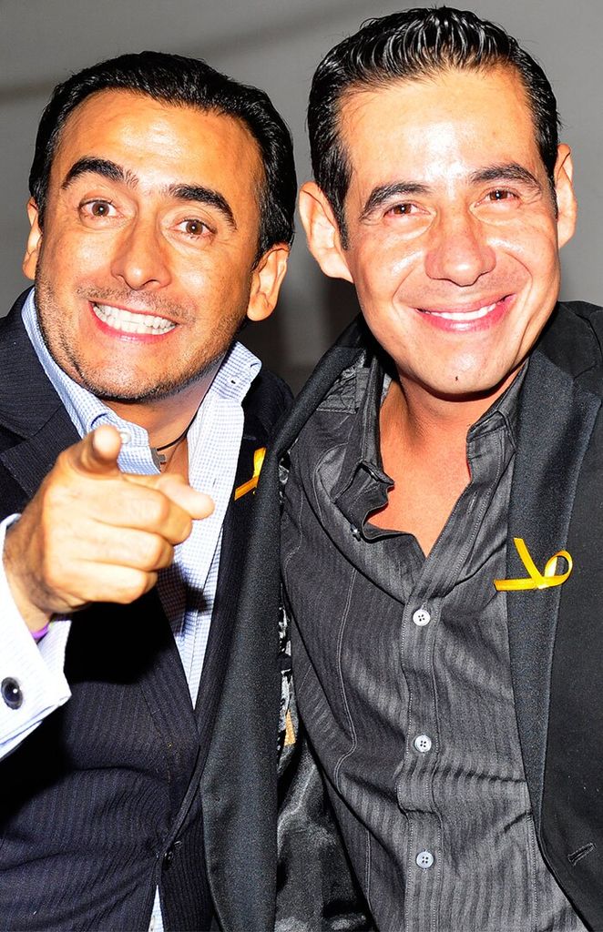 Adal Ramones y Yordi Rosado