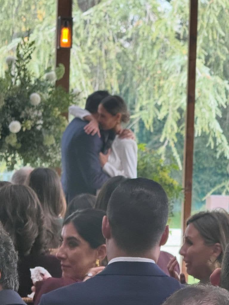 La boda de María Miñana, reportera de Telecinco