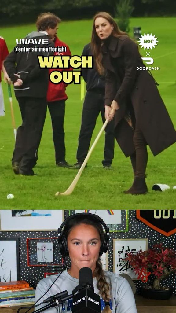 Kylei Kelce invita a Kate Middleton a su póscast pero se equivoca en su tratamiento