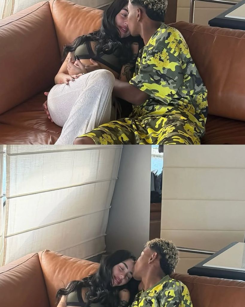 Lamine Yamal y Nicki Nicole