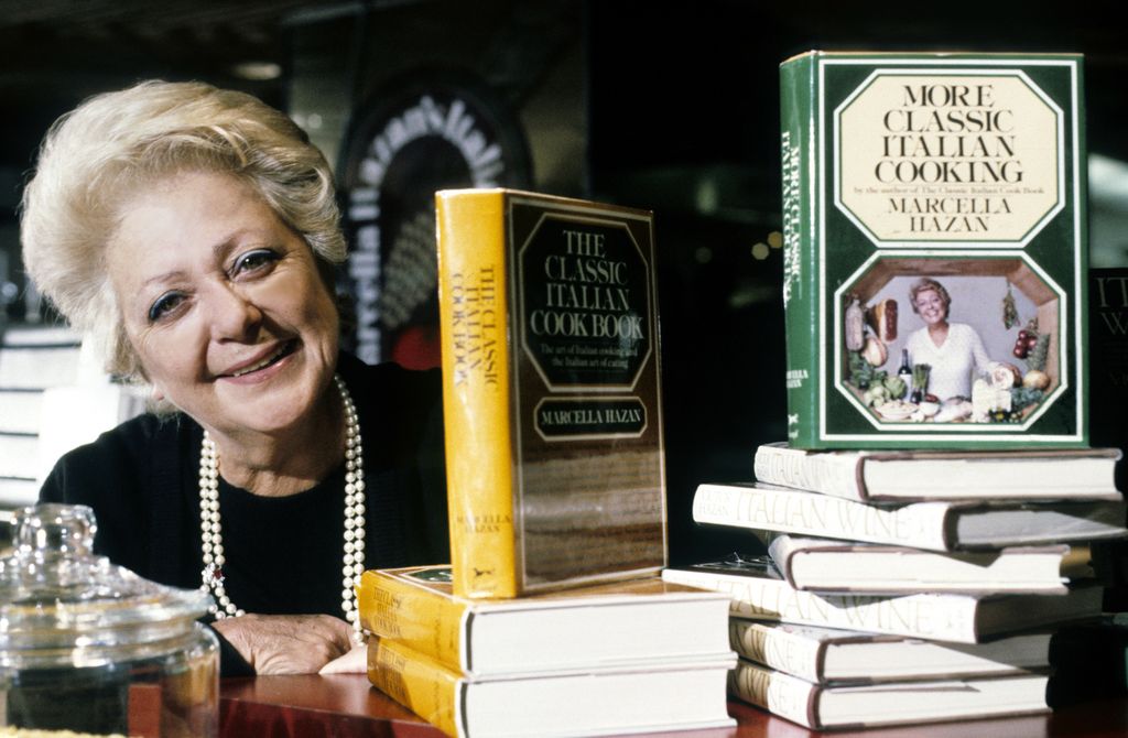 La cocina de origen italiano Macella Hazan.