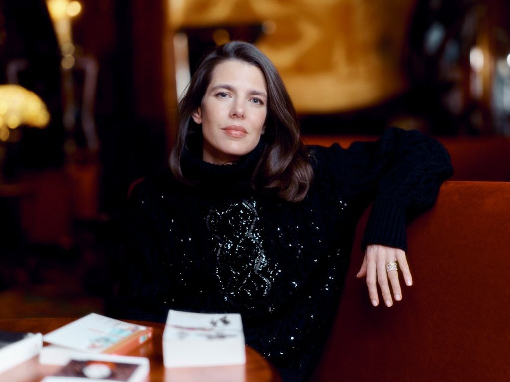 Carlota Casiraghi en un encuentro con Chanel