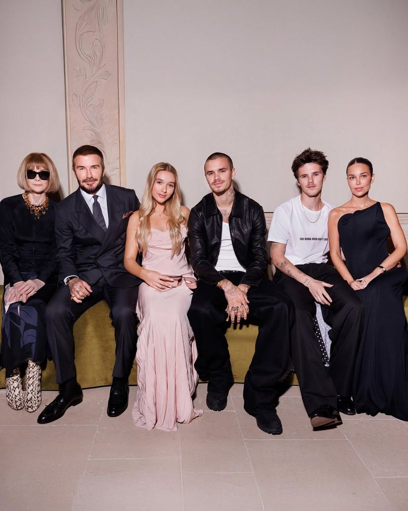 Familia Beckham en París