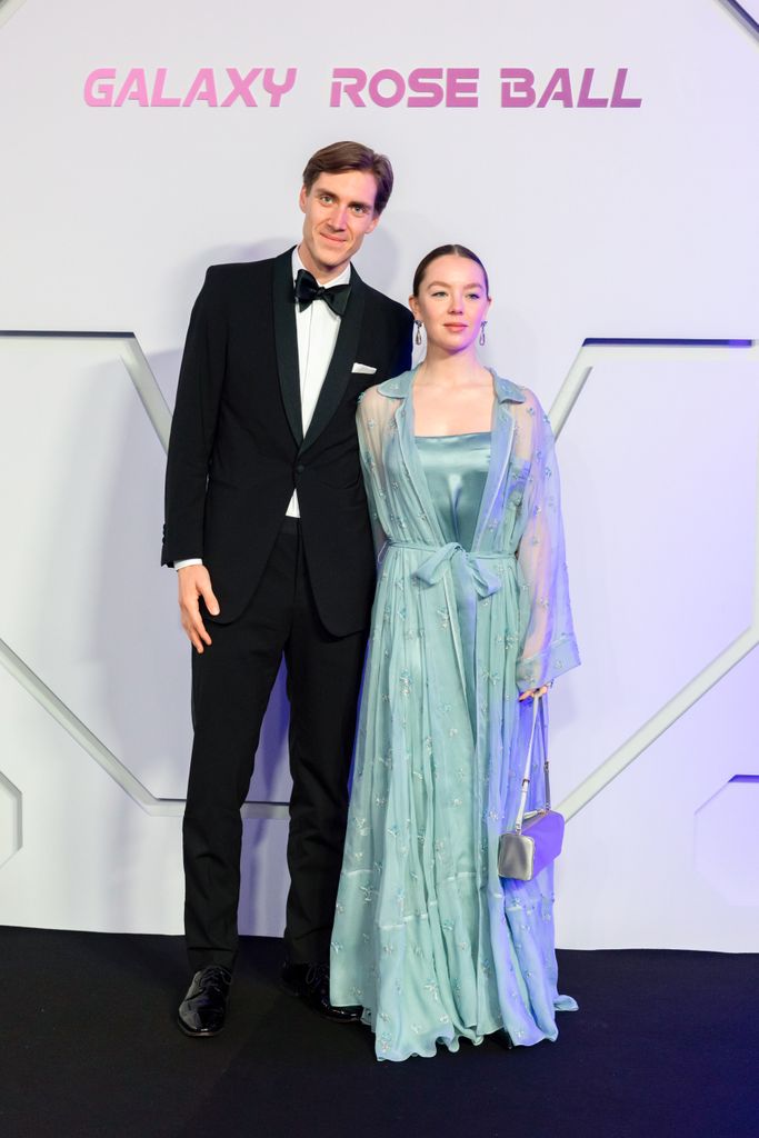 Alexandra de Hannover con su pareja, Ben Sylvester Strautmann, en la pasada edición del Baile de la Rosa en Mónaco