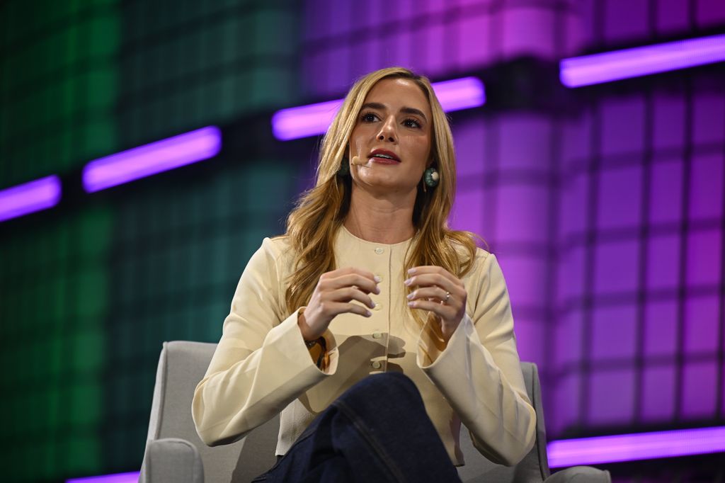 Luana Lopes Lara, cofundadora y directora de operaciones de Kalshi en el Web Summit Rio 2026.