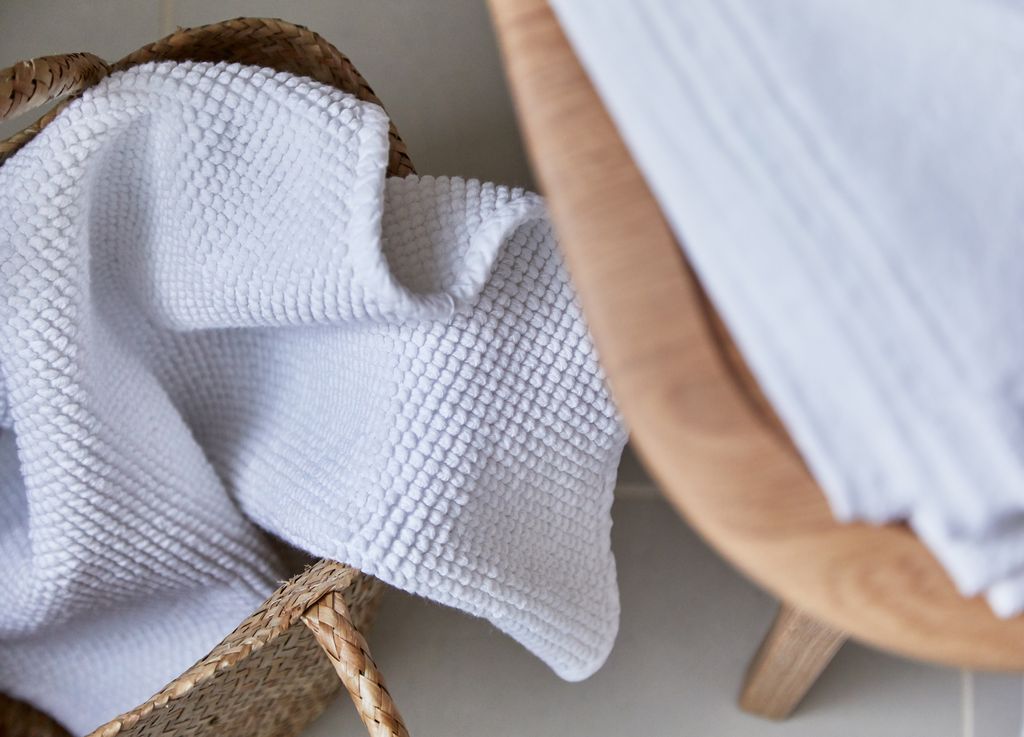 Toalla blanca