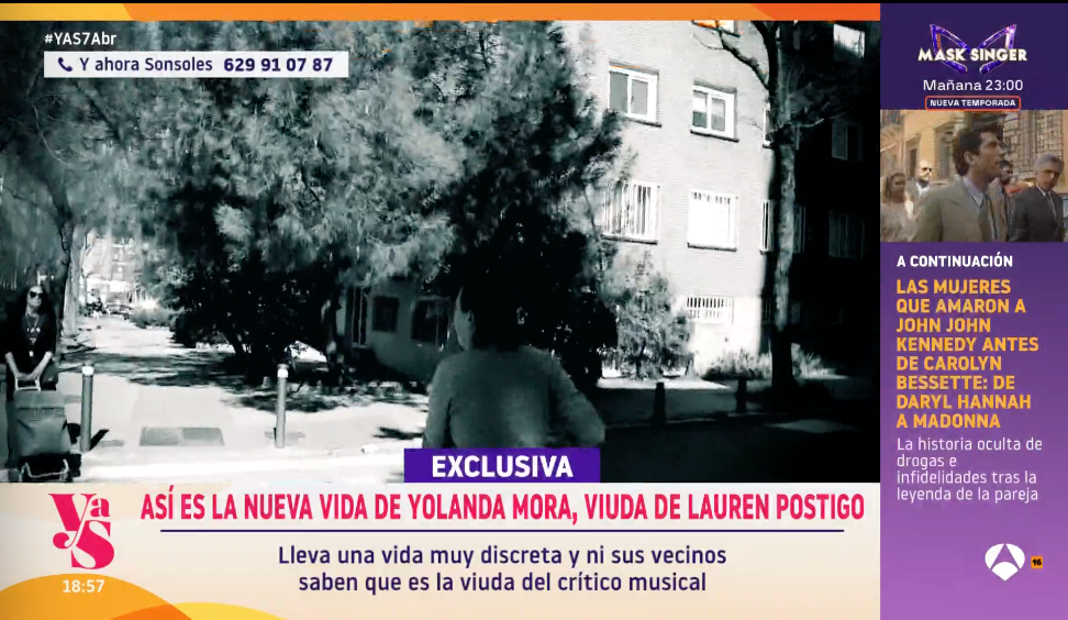 Las últimas imágenes de Yolanda Mora