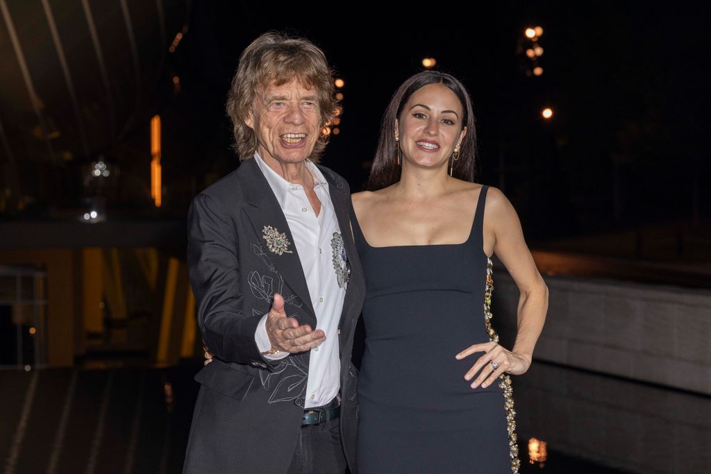 Mick Jagger y Melanie Hamrick 